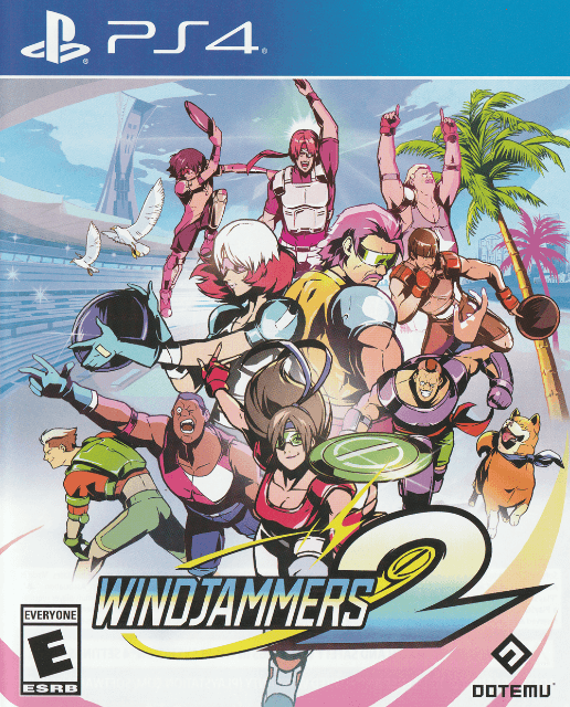 Windjammers 2 box art for Playstation 4